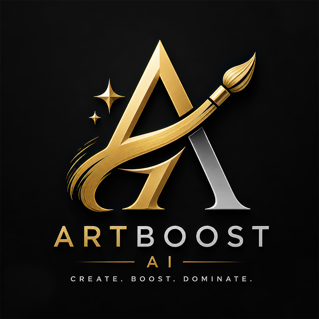 ArtBoost AI Logo
