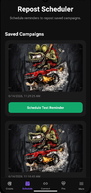 Schedule Campaign